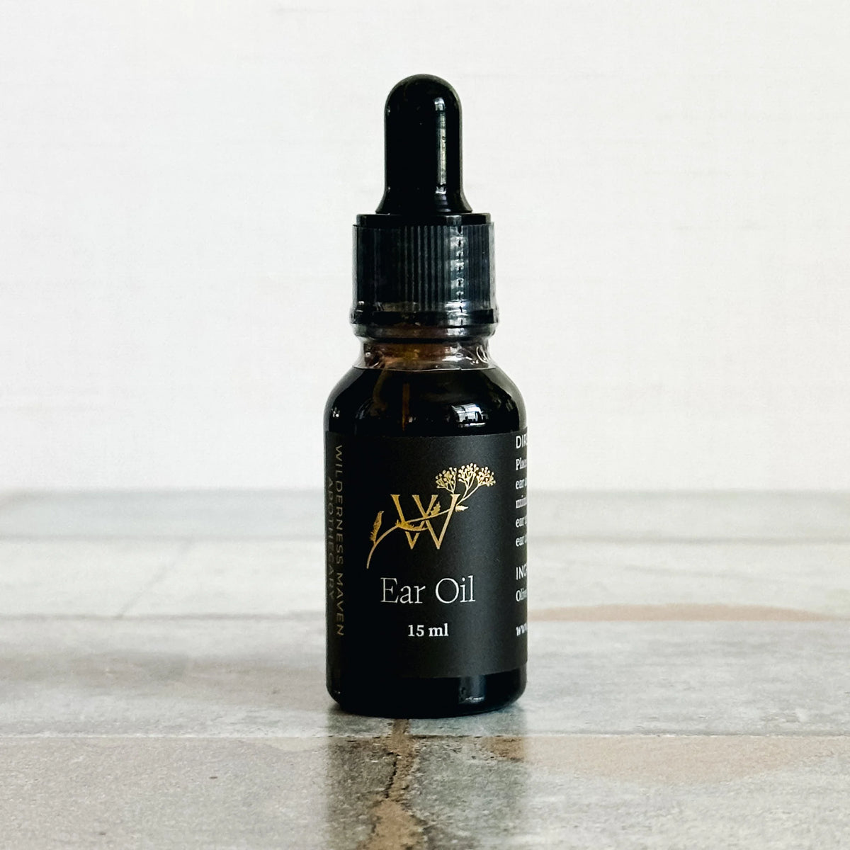 Ear Oil with Garlic + Mullein