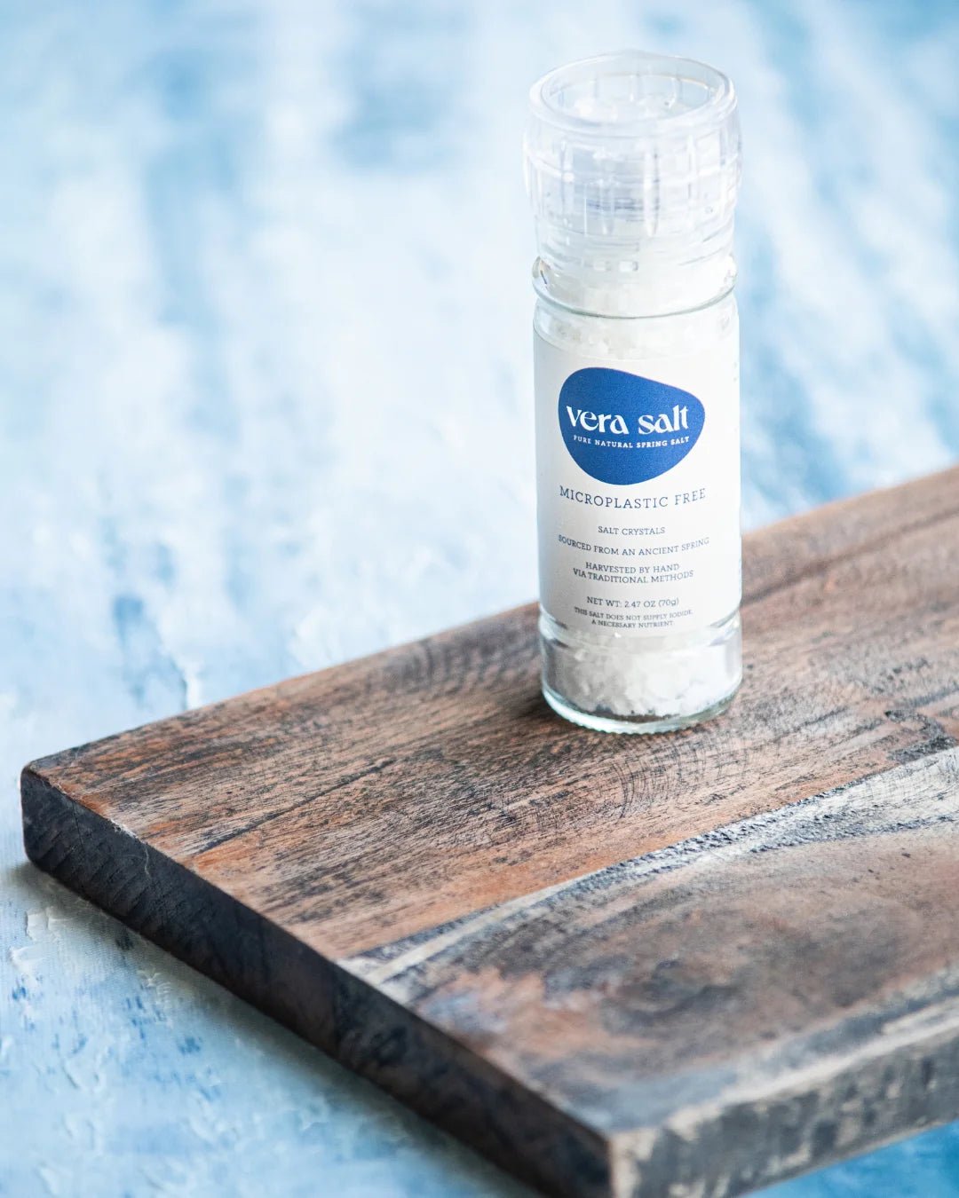 Spring Salt with Glass Grinder - WellHaus