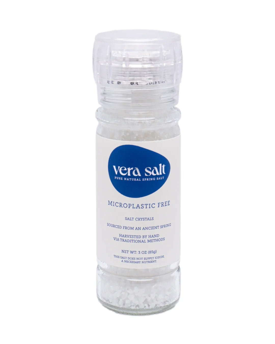 Spring Salt with Glass Grinder - WellHaus