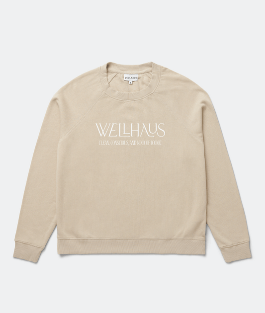 Taupe Sweatshirt - WellHaus