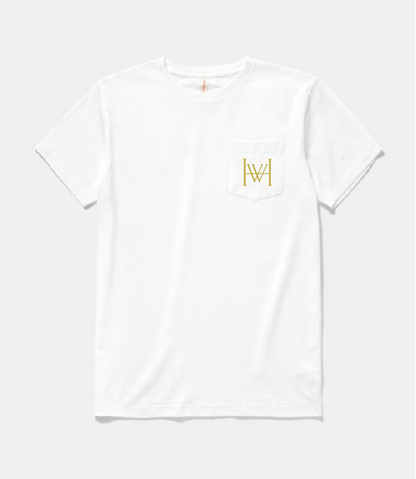 White Pocket Tee