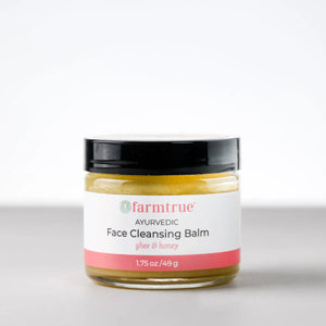 Ayurvedic Face Cleansing Balm: Ghee & Manuka Honey