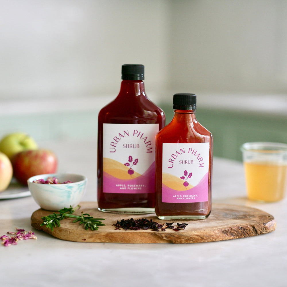 Apple, Rosemary, and Flowers Shrub - WellHaus