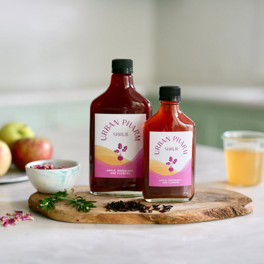 Apple, Rosemary, and Flowers Shrub - WellHaus