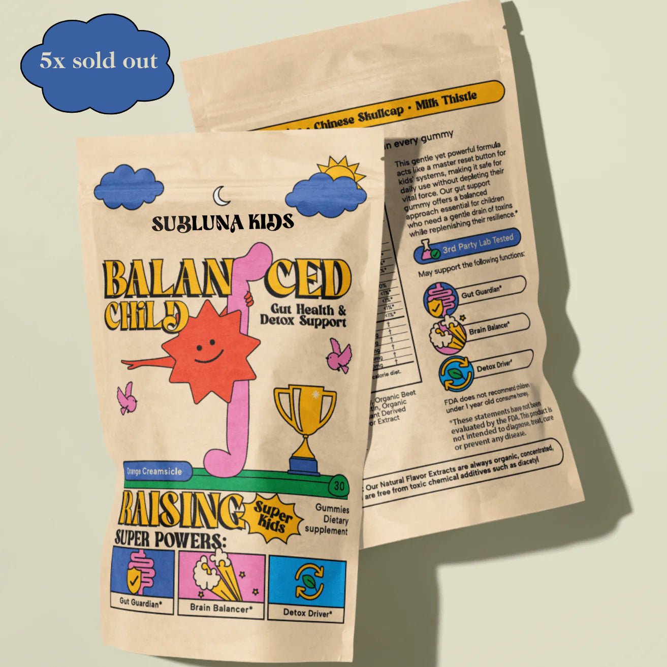 Balanced Child: Detox & Gut Gummy - WellHaus