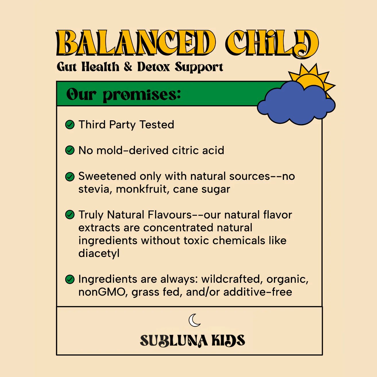Balanced Child: Detox & Gut Gummy - WellHaus