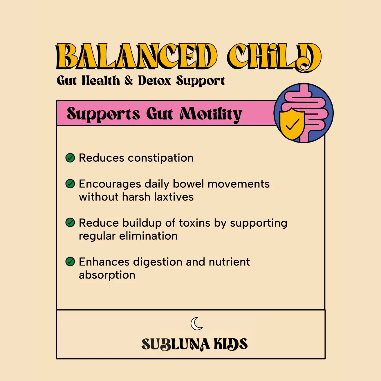 Balanced Child: Detox & Gut Gummy - WellHaus