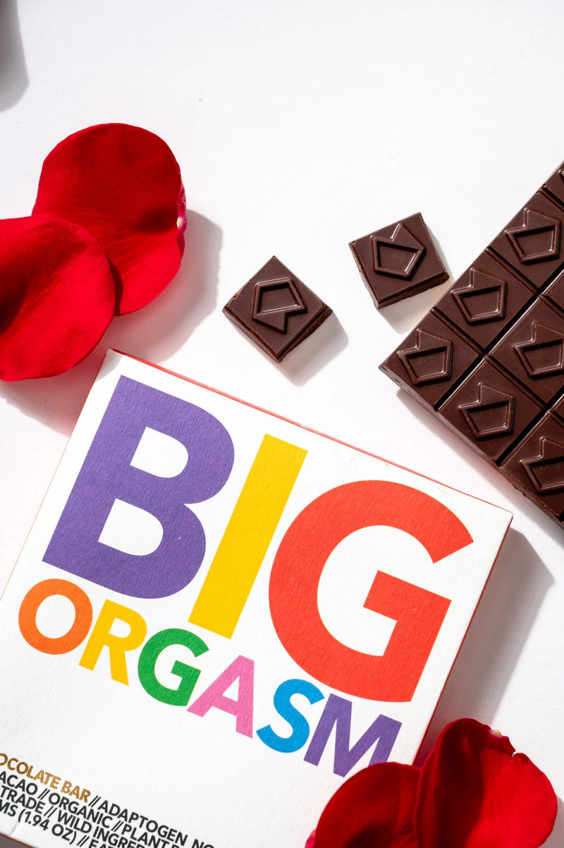 Big Orgasm Chocolate Bar - WellHaus