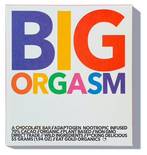 Big Orgasm Chocolate Bar - WellHaus