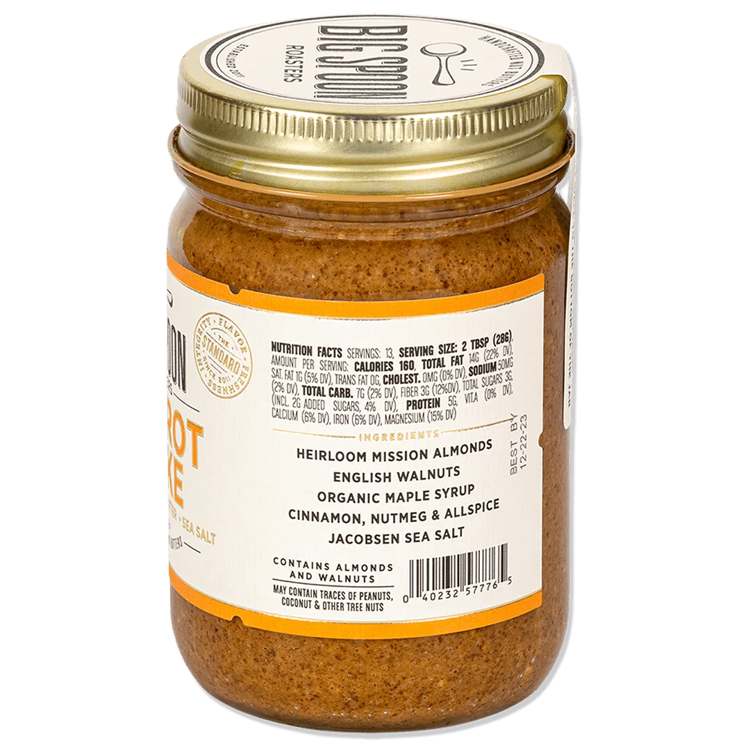 Carrot Cake Almond & Walnut Butter - WellHaus
