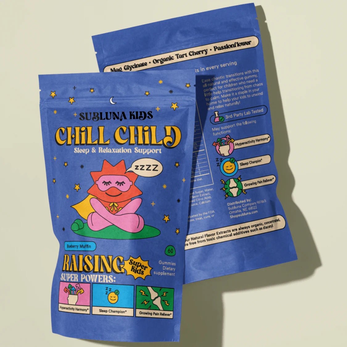 Chill Child: Calm & Sleep Gummy - WellHaus