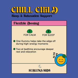 Chill Child: Calm & Sleep Gummy - WellHaus