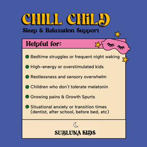 Chill Child: Calm & Sleep Gummy - WellHaus