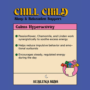 Chill Child: Calm & Sleep Gummy - WellHaus