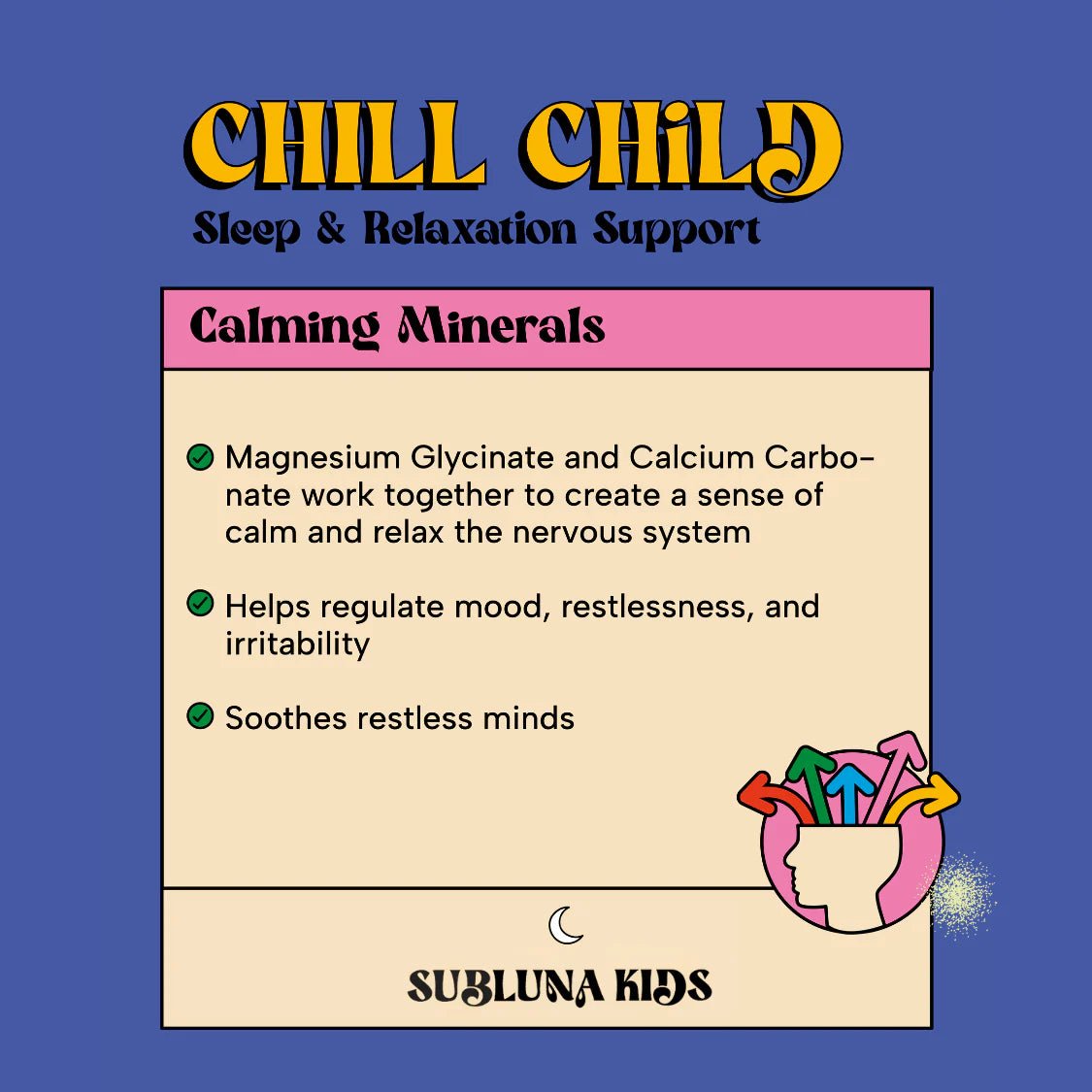 Chill Child: Calm & Sleep Gummy - WellHaus