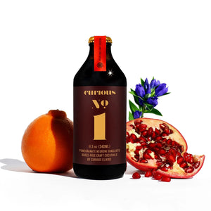 Curious No. 1 | Non - Alcoholic Pomegrante Negroni Sbagliato - WellHaus