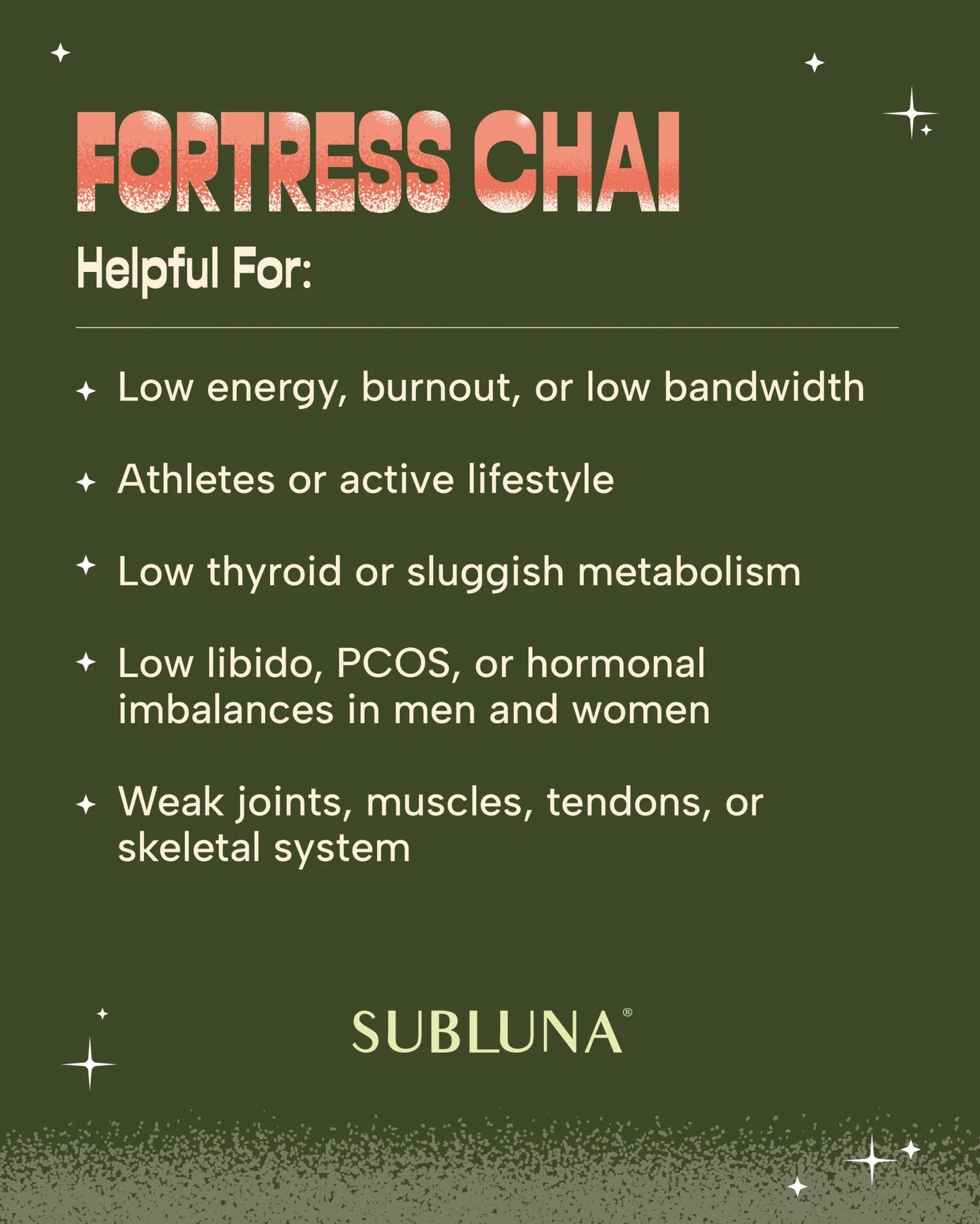 Fortress Chai® - WellHaus