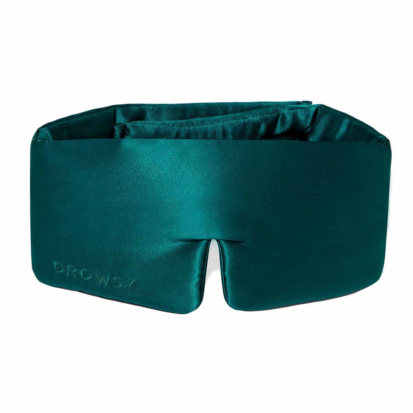 Green Sapphire Silk Sleep Eye Mask - WellHaus