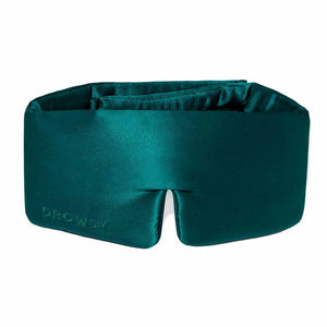 Green Sapphire Silk Sleep Eye Mask - WellHaus