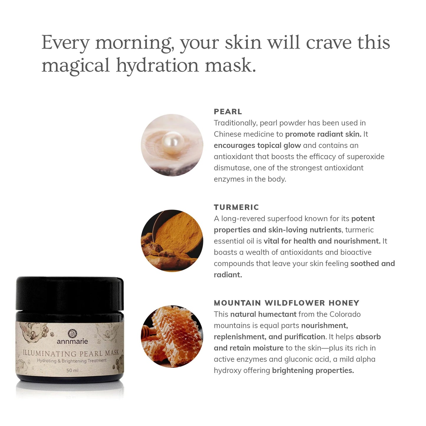 Illuminating Pearl Mask - Hydrating & Brightening Treatment - WellHaus
