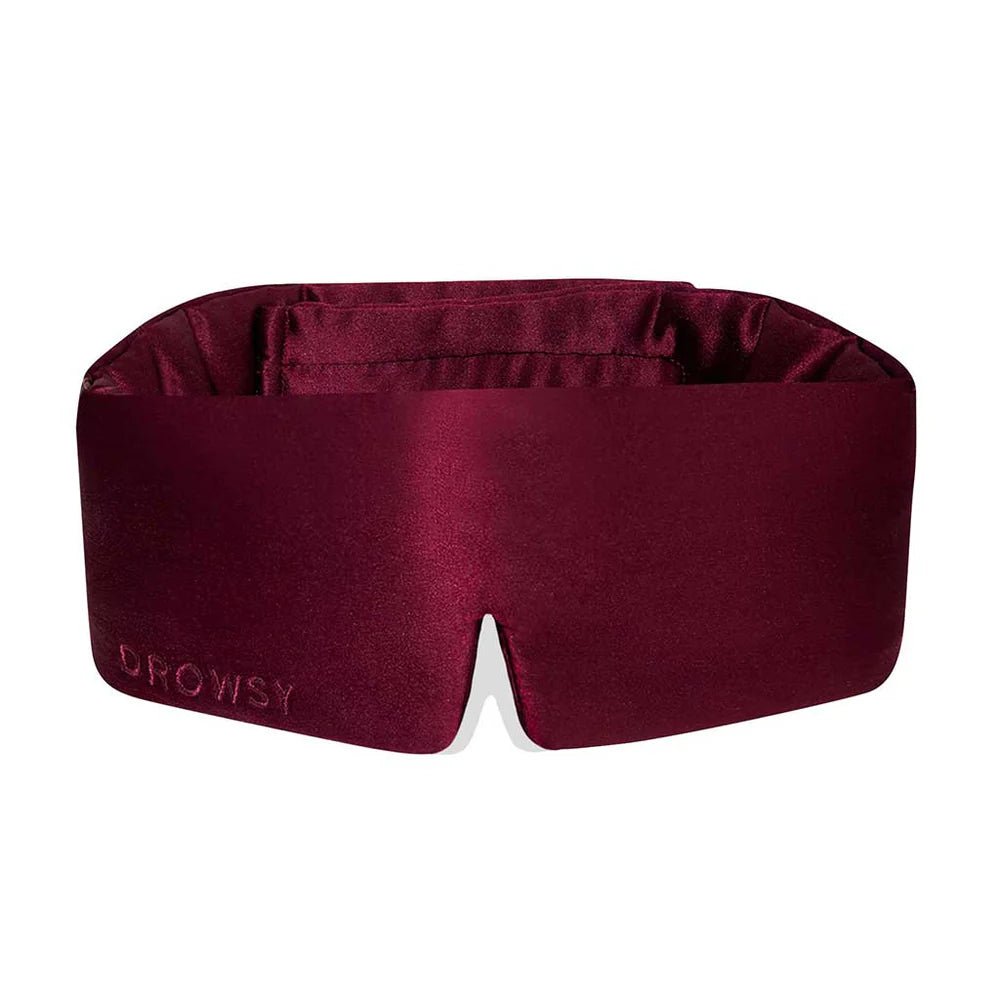 La Vie En Rouge Silk Sleep Eye Mask - WellHaus