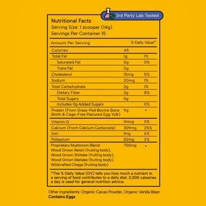 Mighty Child: Ancestral Protein Chocolate Mix - WellHaus