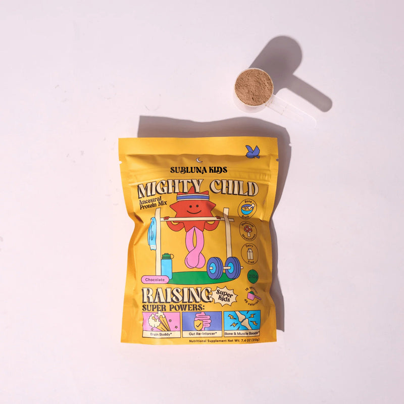 Mighty Child: Ancestral Protein Chocolate Mix - WellHaus