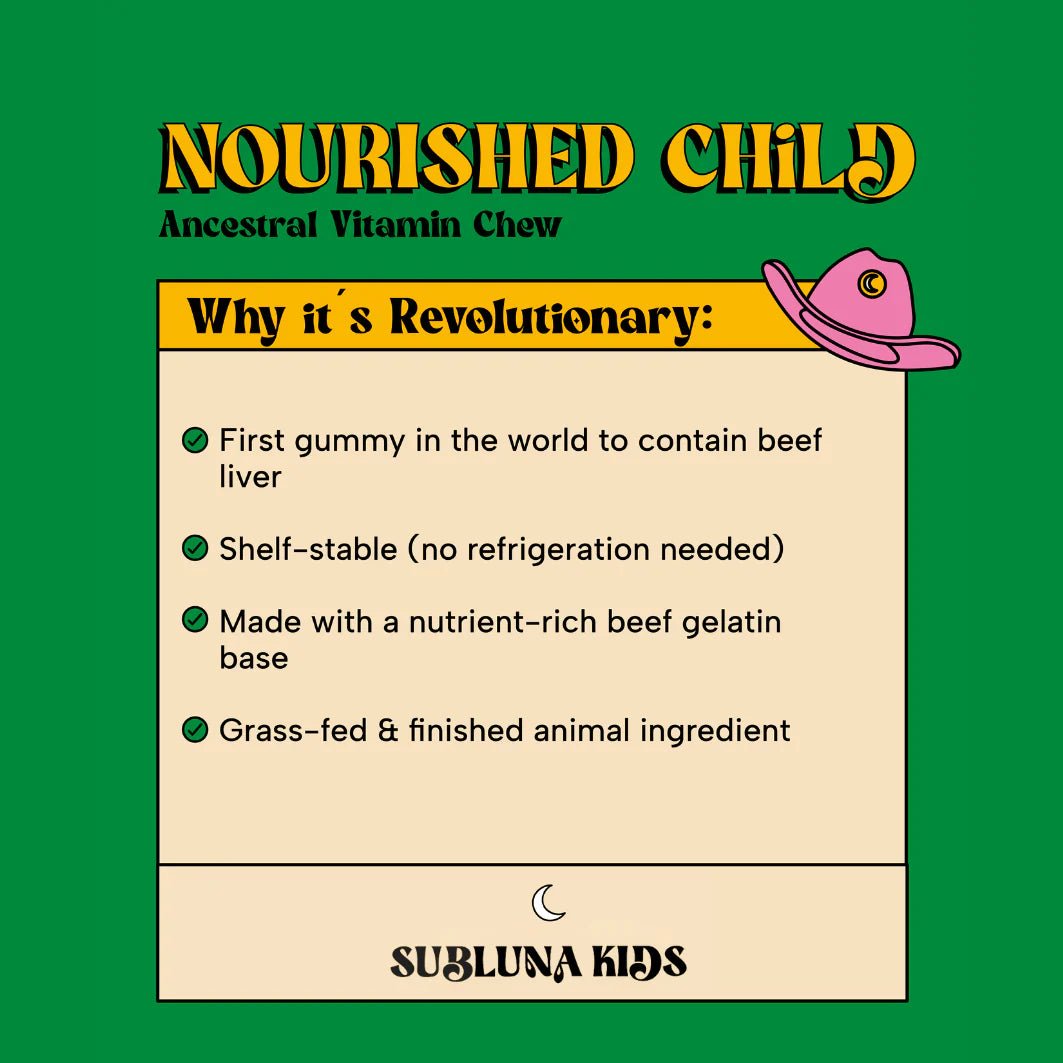 Nourished Child: Ancestral Vitamin Gummy - WellHaus