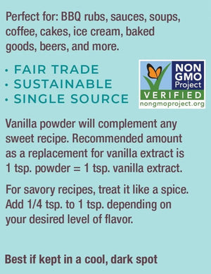 Pure Vanilla Bean Powder - WellHaus