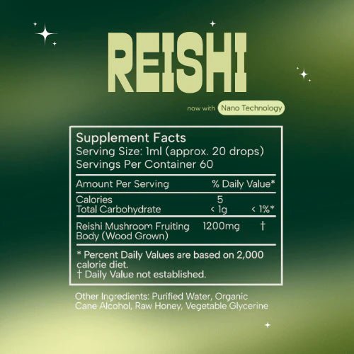 Reishi Mushroom Triple Extract® with Nano Extraction Technology - WellHaus