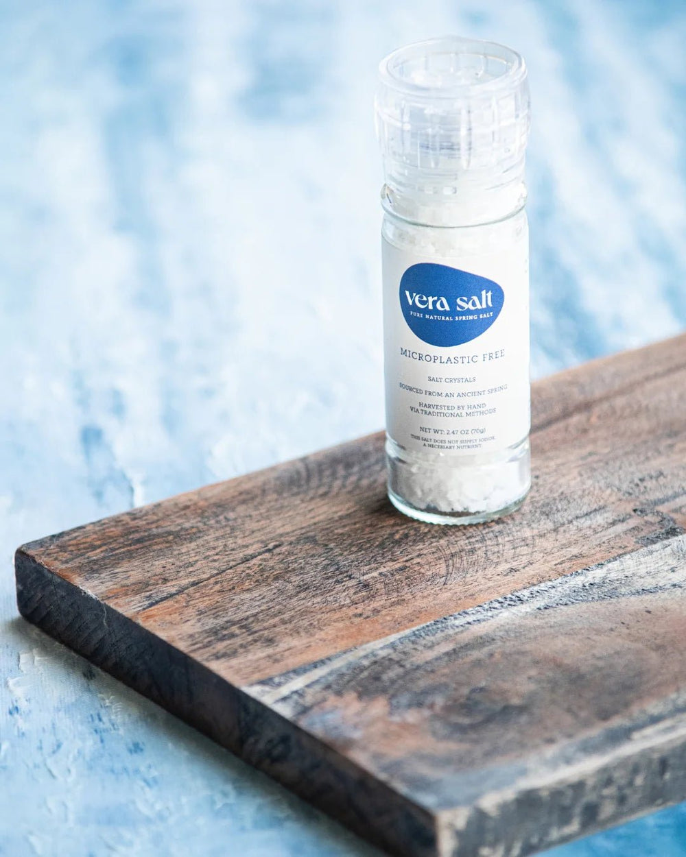 Spring Salt with Glass Grinder - WellHaus