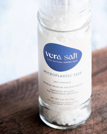 Spring Salt with Glass Grinder - WellHaus