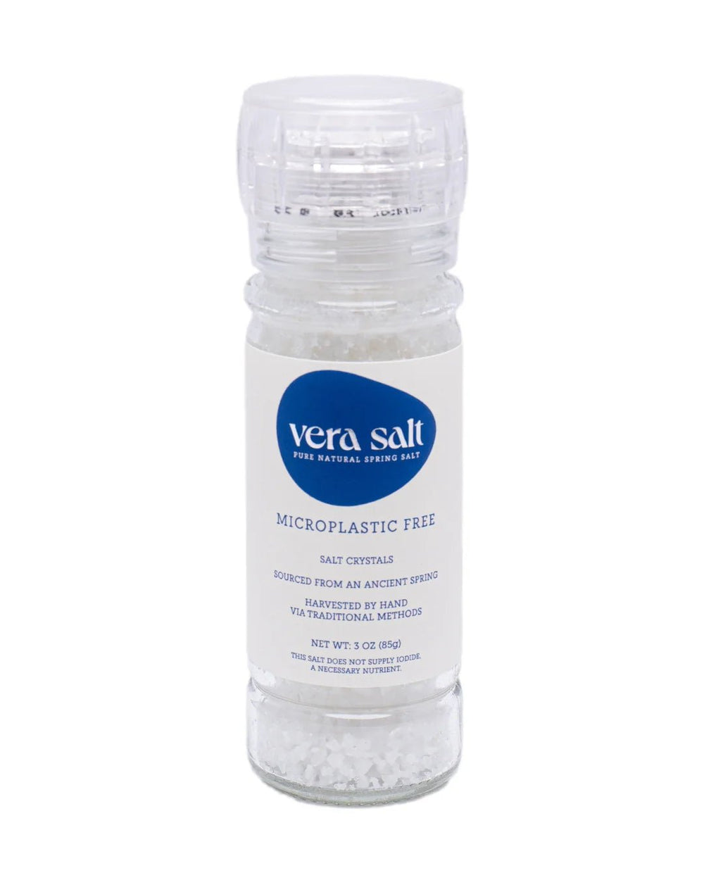 Spring Salt with Glass Grinder - WellHaus