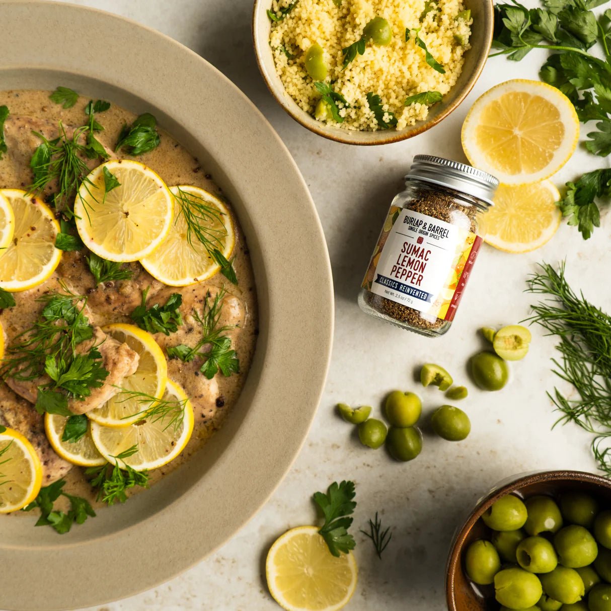 Sumac Lemon Pepper Seasoning - WellHaus