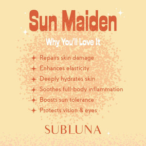 Sun Maiden Herbal Electrolyte: for Sun Protection & Skin Renewal - WellHaus