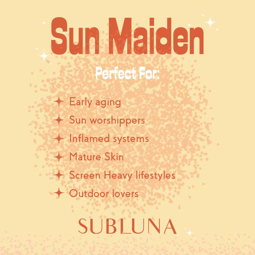 Sun Maiden Herbal Electrolyte: for Sun Protection & Skin Renewal - WellHaus