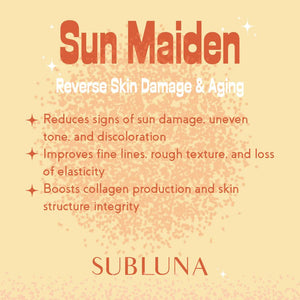 Sun Maiden Herbal Electrolyte: for Sun Protection & Skin Renewal - WellHaus