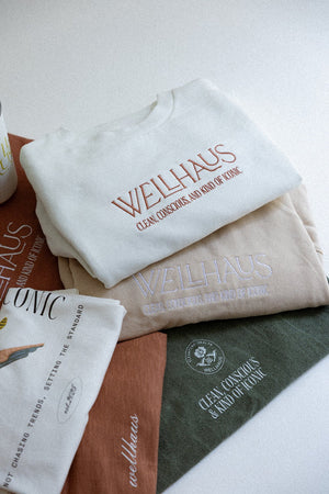 Taupe Sweatshirt - WellHaus