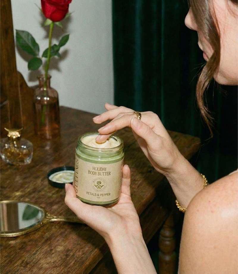 WellHaus Seasonal Body Butter – Petals & Pepper