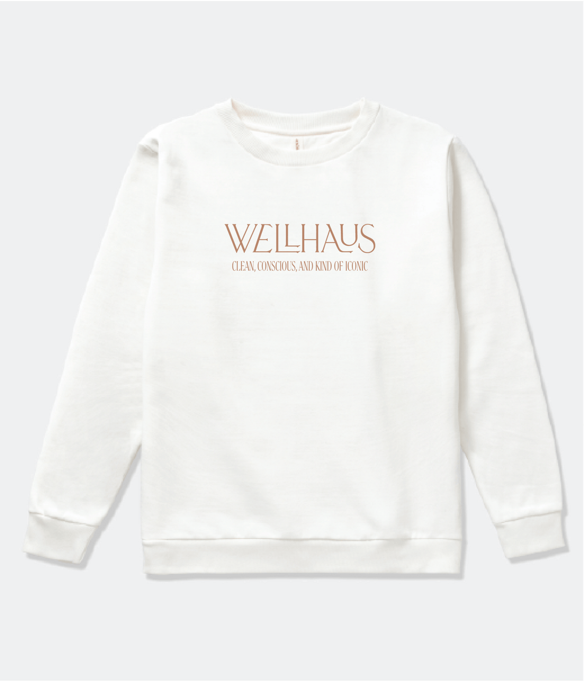 White Sweatshirt - WellHaus