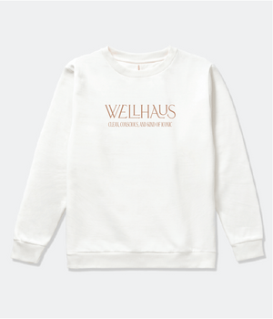 White Sweatshirt - WellHaus