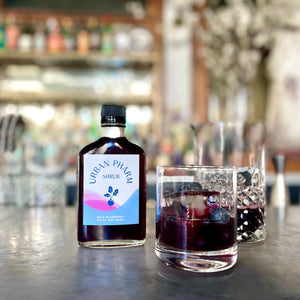 Wild Blueberry and Basil Shrub - WellHaus